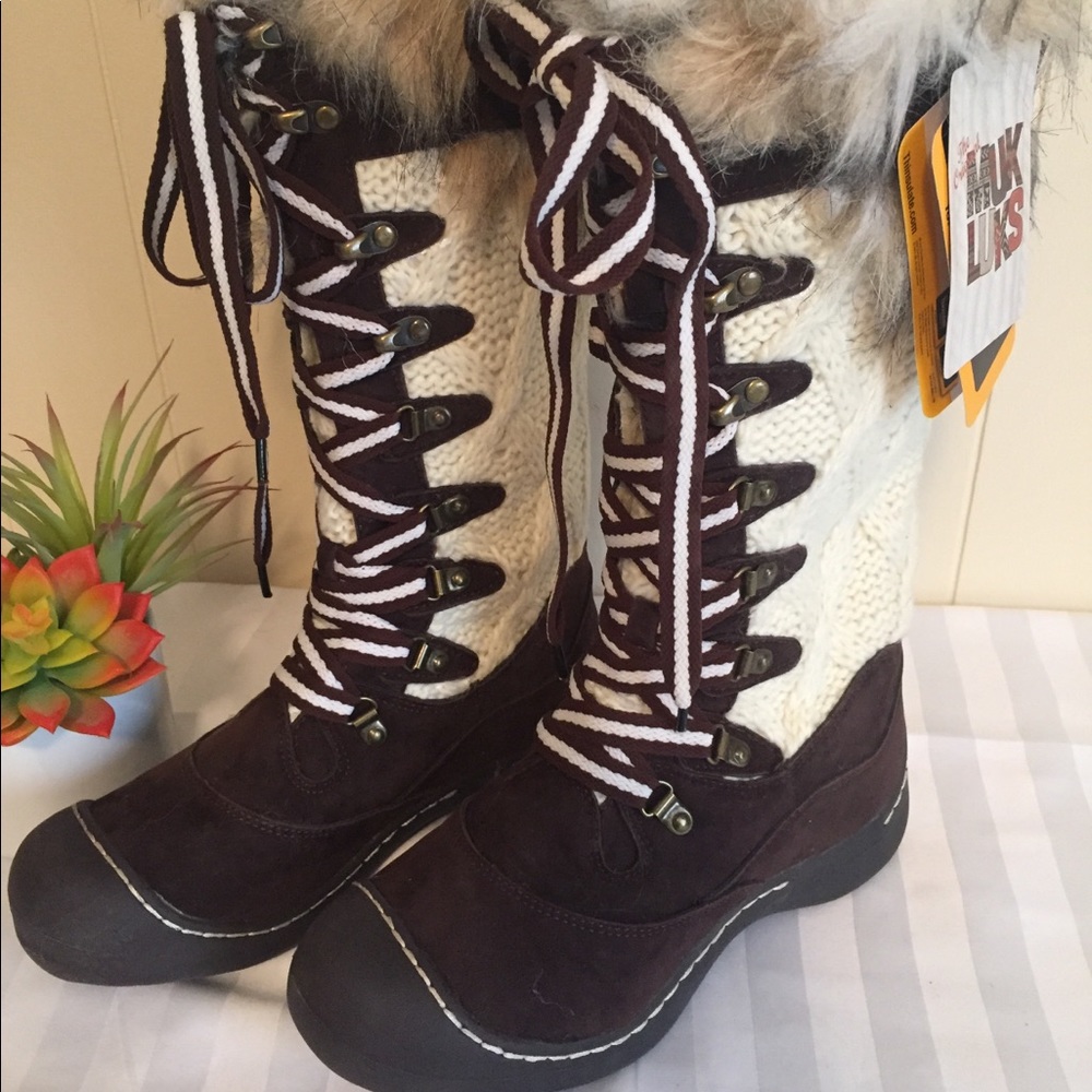 Muk Luk Waterproof Thinsulate Winter Boots